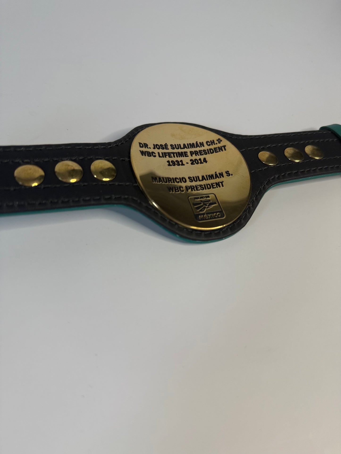 World Champion Leather Bracelet