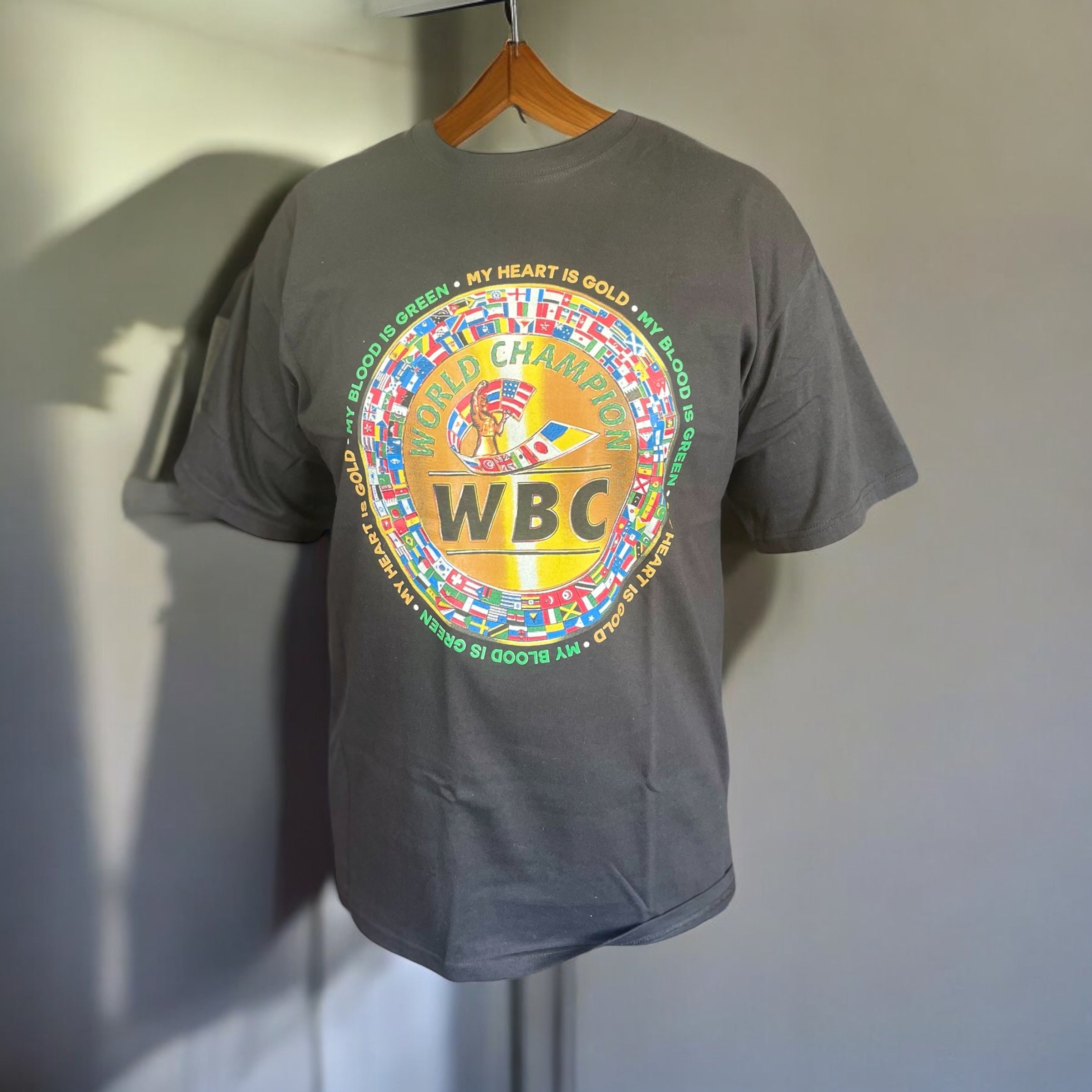 Boxing Tee Wbc NEW WBC Championship Belt T-shirt – WBC Store UK