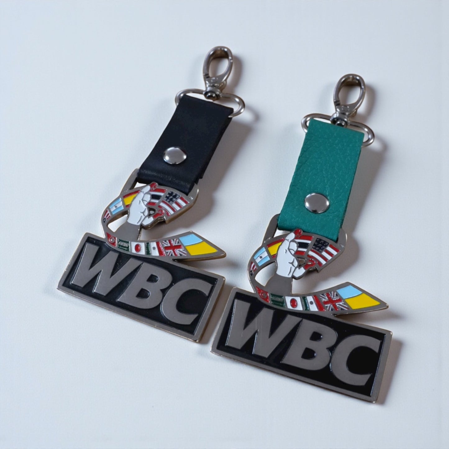 WBC Leather Keyring