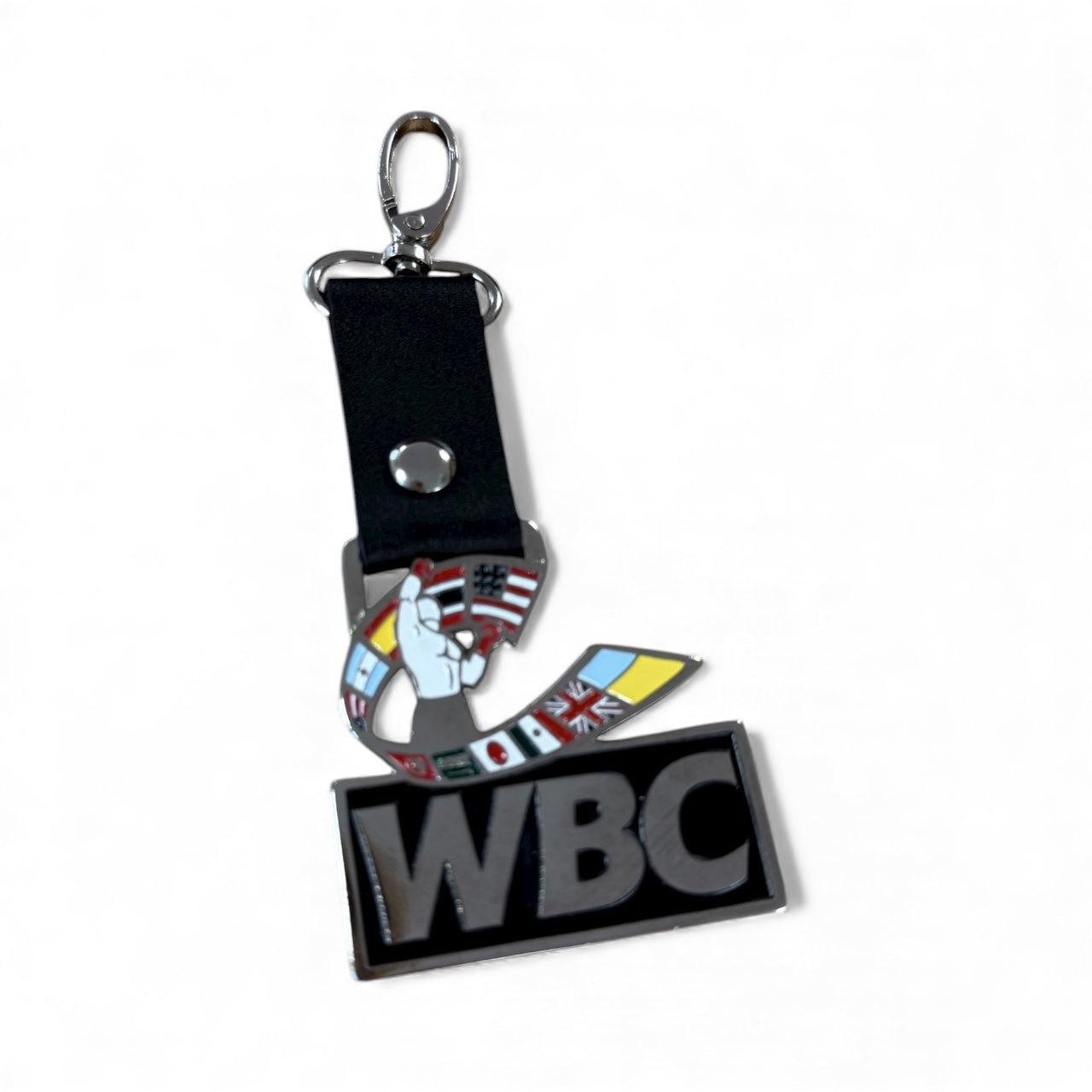 WBC Leather Keyring