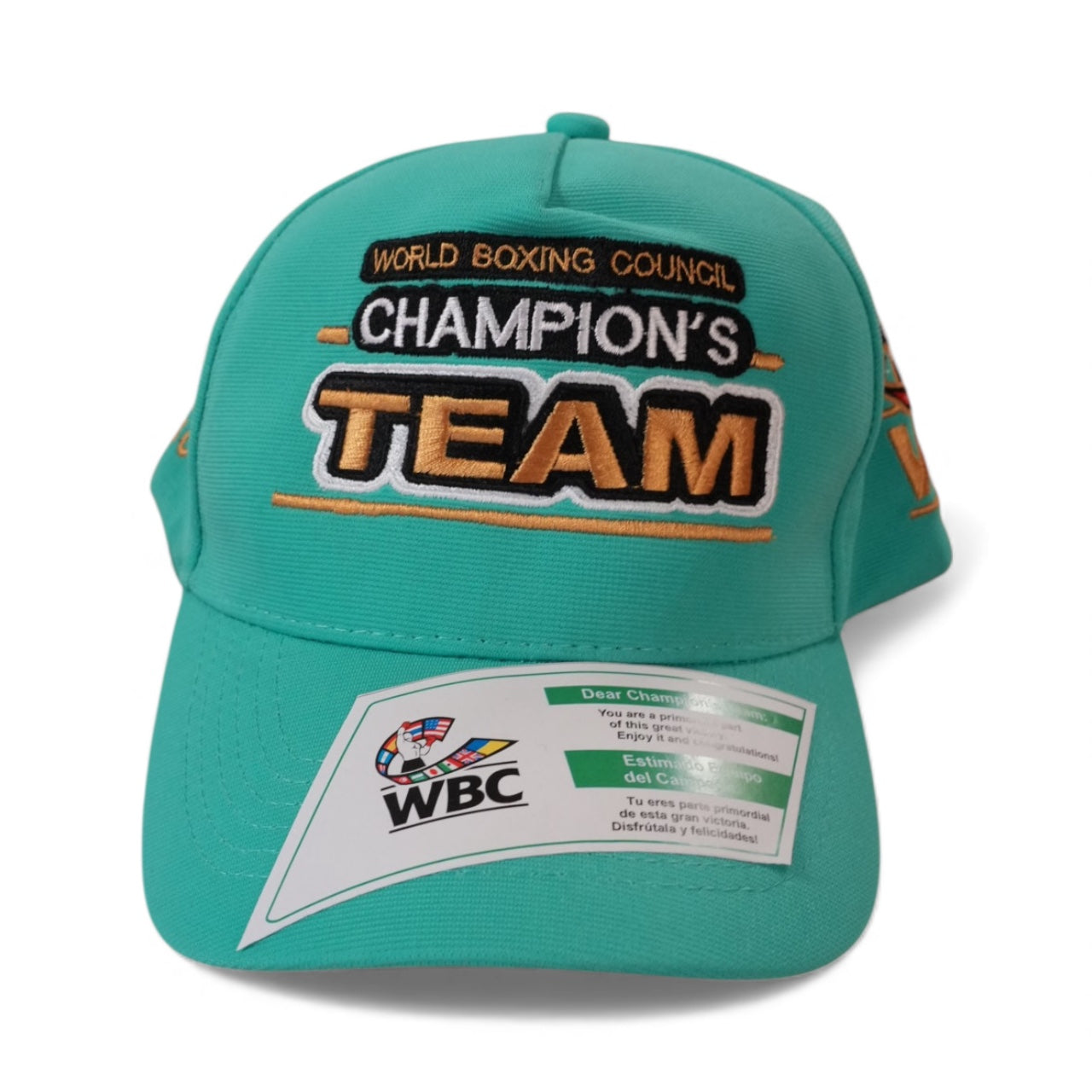 WBC Champion’s Team Cap – Turquoise