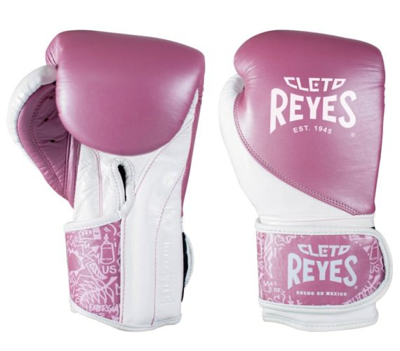 pink white cleto reyes high precision training gloves